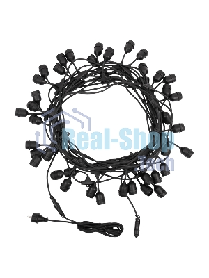 Шина в виде ленты Neon-night Belt-Light 2 жилы, шаг 40 см подвесные патроны E27 влагостойкая IP65