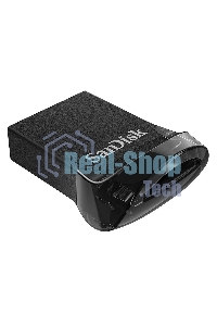 Флешка USB Sandisk CZ430 ULTRA FIT (SDCZ430-128G-G46), 128Gb, USB 3.1, R/W 130/40, черный