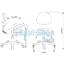 Кресло детское БЮРОКРАТ KD-3, на колесиках, ткань, оранжевый kd-3/wh/tw-96-1