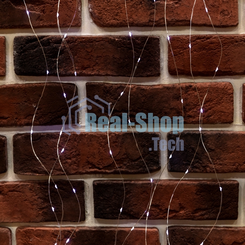 Гирлянда Neon-night Светодиодный дождь из росы 6х3 м, белый, USB + пульт управления