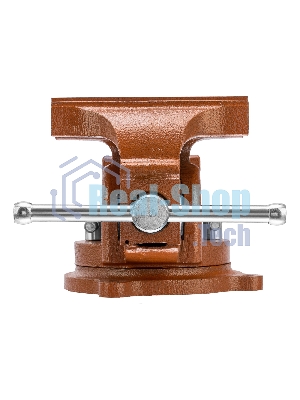 Тиски Sparta слесарные 125мм поворотные с наковальней