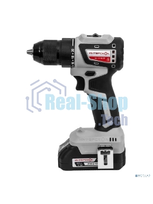 Дрель-шуруповерт ИНТЕРСКОЛ ДА-13/18В 50, 18 В, 2 Ач, 50 Нм, бесщеточный