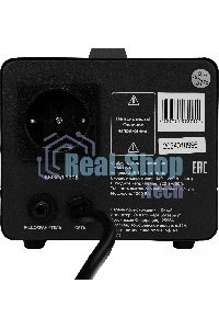 Напольный стабилизатор напряжения SMARTWATT AVR TOWER 1000RF (140W - 260W, 1000VA, 1 кВт, 50-60 Гц, розеток - 1, LED-дис