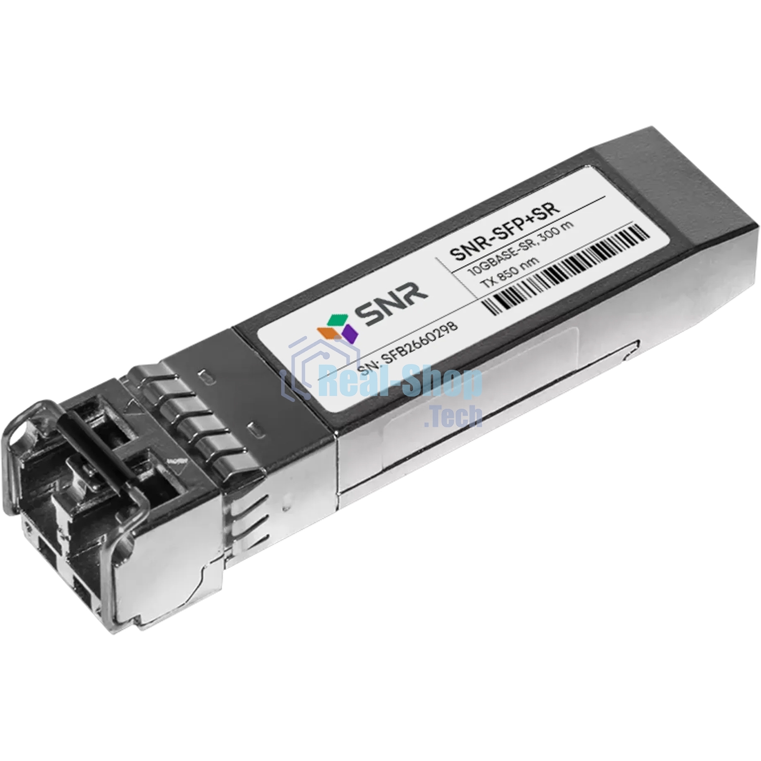 Модуль SNR Оптический модуль SFP+ 10GbASE-SR/SW, MMF, LC duplex, 850нм, up to 300м (5dB), DDMI