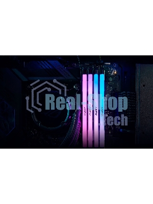 Оперативная память Kingston Fury Renegade, DDR5, 32Gb (1x32Gb), 6400MHz, CL32, DIMM, радиатор, RGB, серебристый/черный