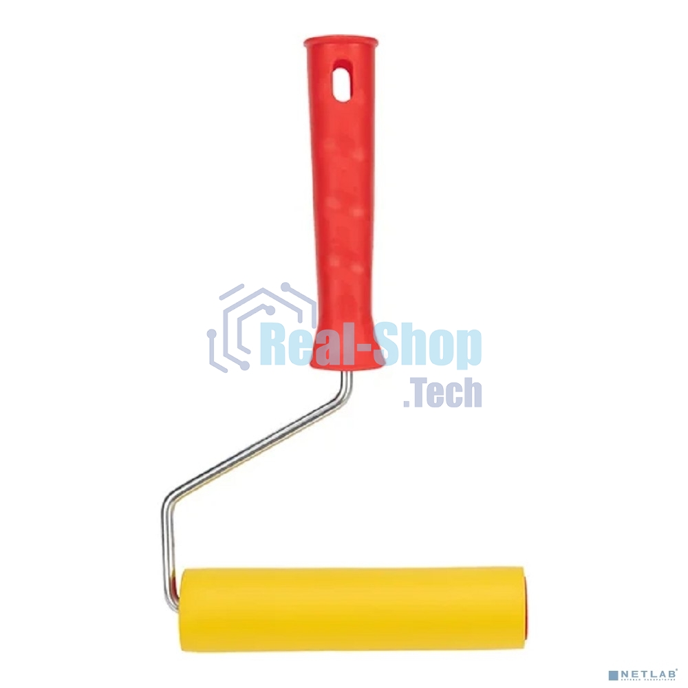 Валик Rexant для прикатки обоев резиновый, ширина ролика 150 мм, ручка 6 мм