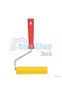 Валик Rexant для прикатки обоев резиновый, ширина ролика 150 мм, ручка 6 мм