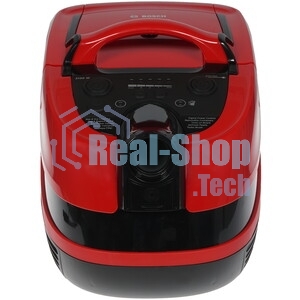 Пылесос Bosch BWD421PET красный, 2100 Вт, уборка влажная/сухая, пылесборник контейнер 5 л