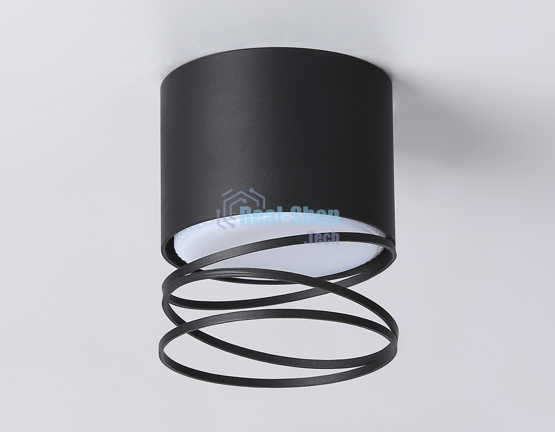Светильник Ambrella light TN71105 BK черный GX53 max 12W D82*110