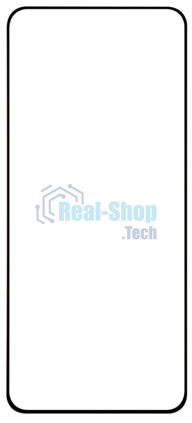 Защитное стекло для экрана Redline черный для Realme 12 4G 2.5D 1шт. (УТ000039355)
