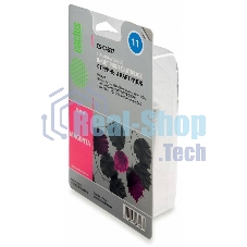 Картридж струйный Cactus CS-C4837 пурпурный (29 мл) для №11 HP 2000/2500/1000/1100/1200