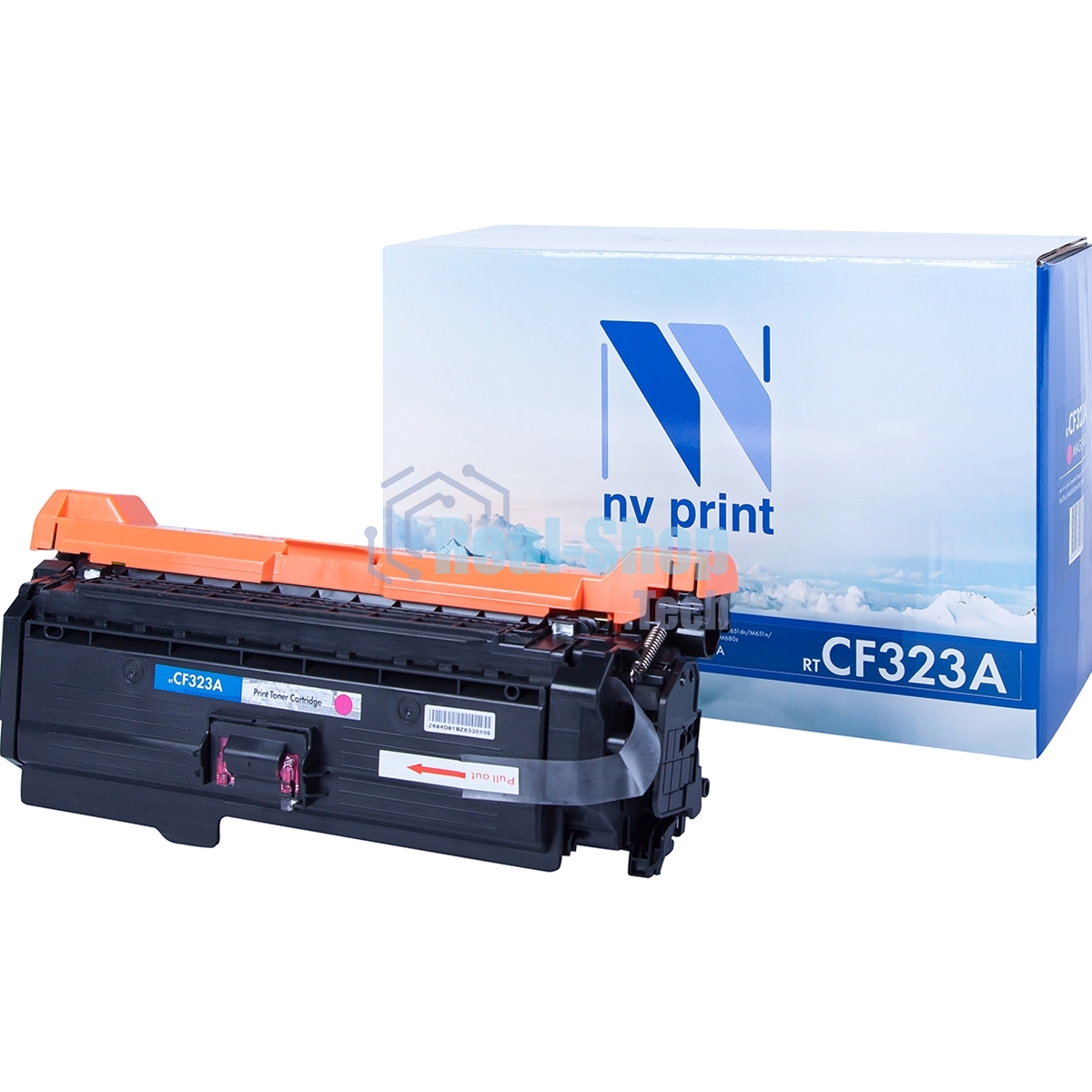 Картридж NVPrint совместимый НР CF323A Magenta для LJ Color M680dn, M680f, M680z (16500k
