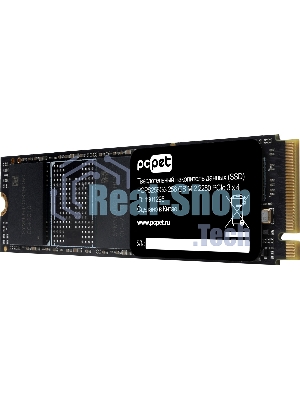 Накопитель SSD PC PET PCPS256G3, 256GB, PCIe 3.0 x4, M.2 2280, NVMe, R/W 1800/1000