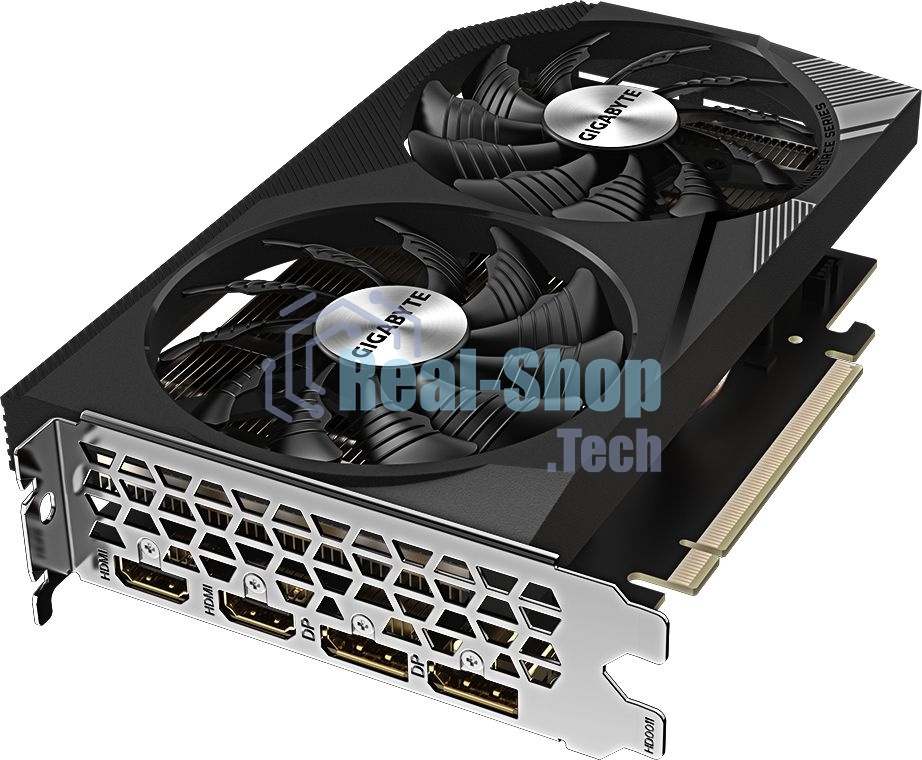 Видеокарта GIGABYTE NVIDIA GeForce RTX 3050 8Gb GDDR6 128bit 2xHDMI 2xDP