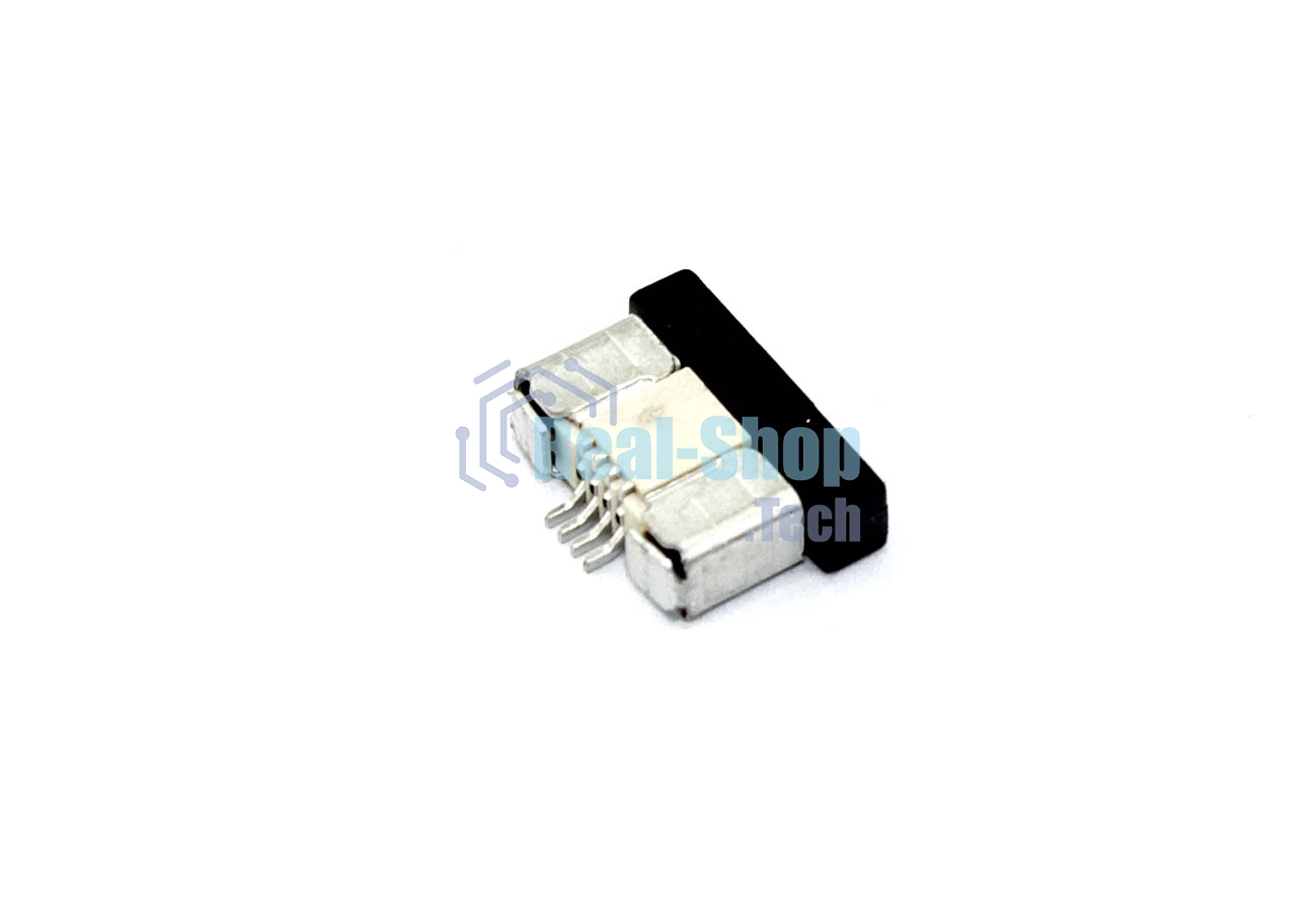 Разъем FPC Half Coverage Bottom Contact 0.5K-BX-4PWB 4 pin высота 2мм шаг 0,5мм
