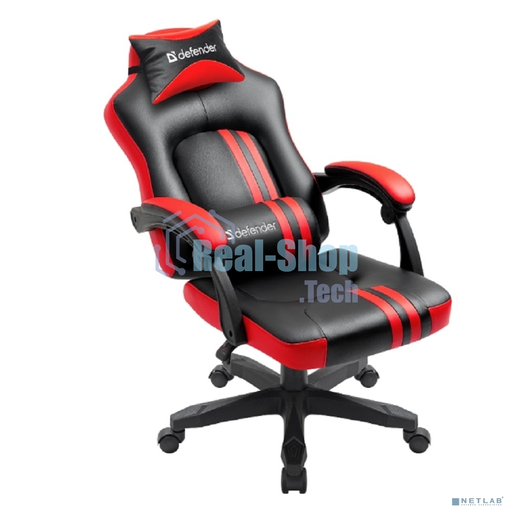 Кресло игровое Defender MERCURY BLACK/RED