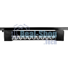Трековый однофазный светодиодный светильник Ambrella light GL6689 BK черный LED 12W 4200K 24°
