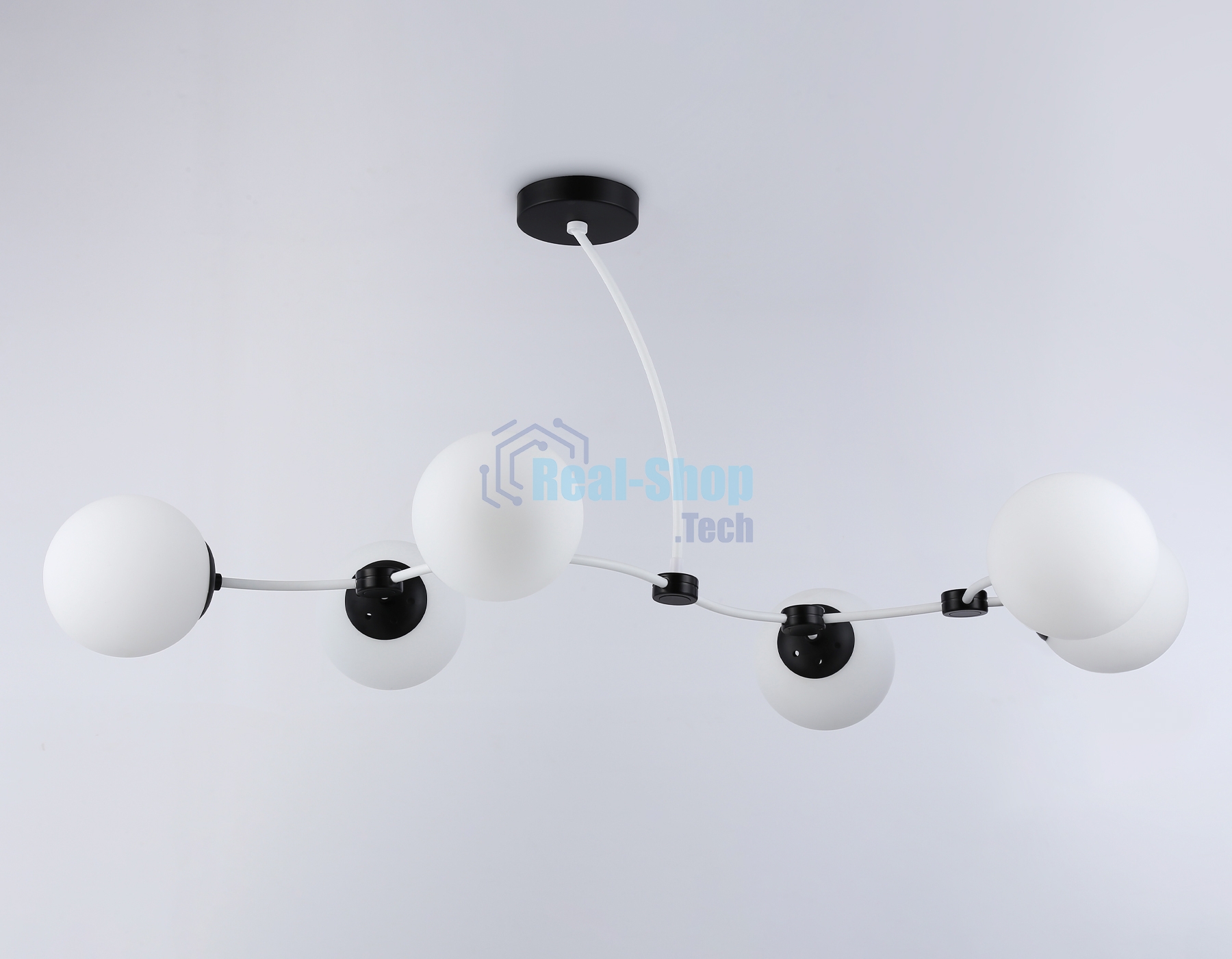Светитльник Ambrella Light TR2552/6 WH/BK белый/черный E27/6 max 60W 1160*600*450