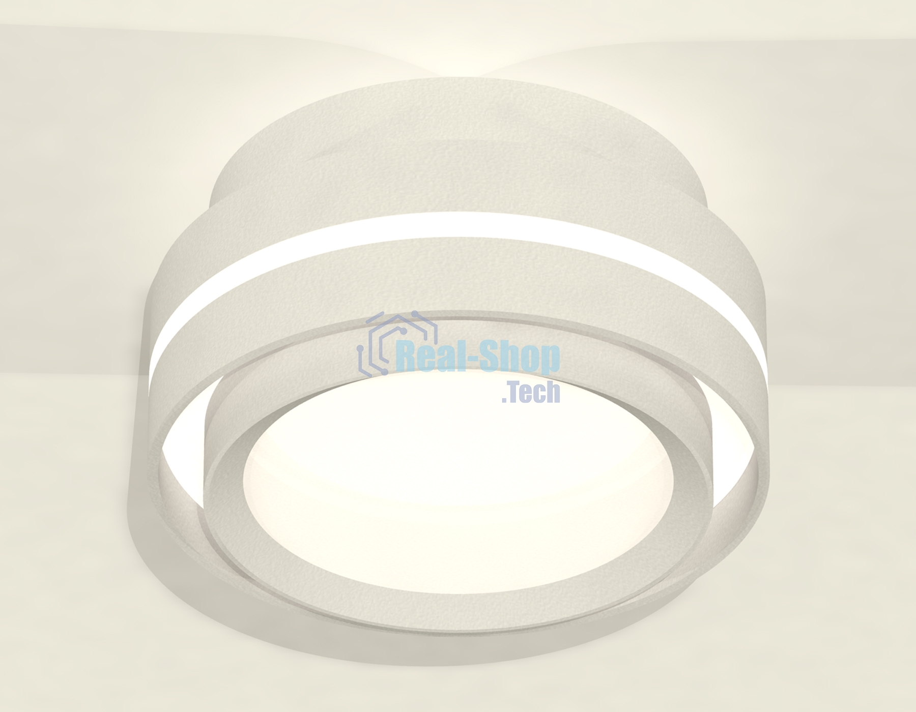 Светильник Ambrella Light XS8412001 SWH/CL белый песок/прозрачный GX53 (C8412, N8112)