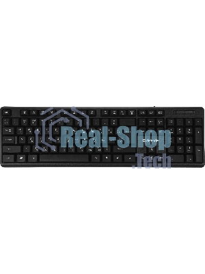 Комплект клавиатура+мышь Defender Triumph C-991 проводной, USB, 1600 DPI, чёрный