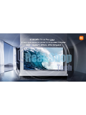 Телевизор Xiaomi TV 55 A Pro 55 2026 L55MB-APRU черный QLED UHD 60Hz Smart TV Android TV