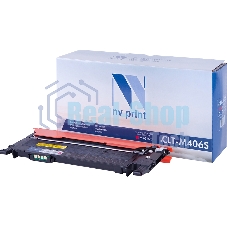 Картридж лазерный NVPrint совместимый Samsung CLT-M406S Magenta для CLP-360/365/368/CLX-3300/3305 (1000k)