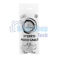 Кабель аудио удлинит. Gembird, Jack3.5, 5м
