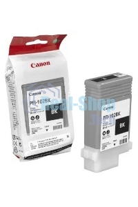 Картридж струйный Canon PFI-102Bk (0895B001) черный (130 мл.) для Canon iPF605, iPF610, iPF650, iPF655, iPF710, iPF750, iPF755, LP17, iPF510