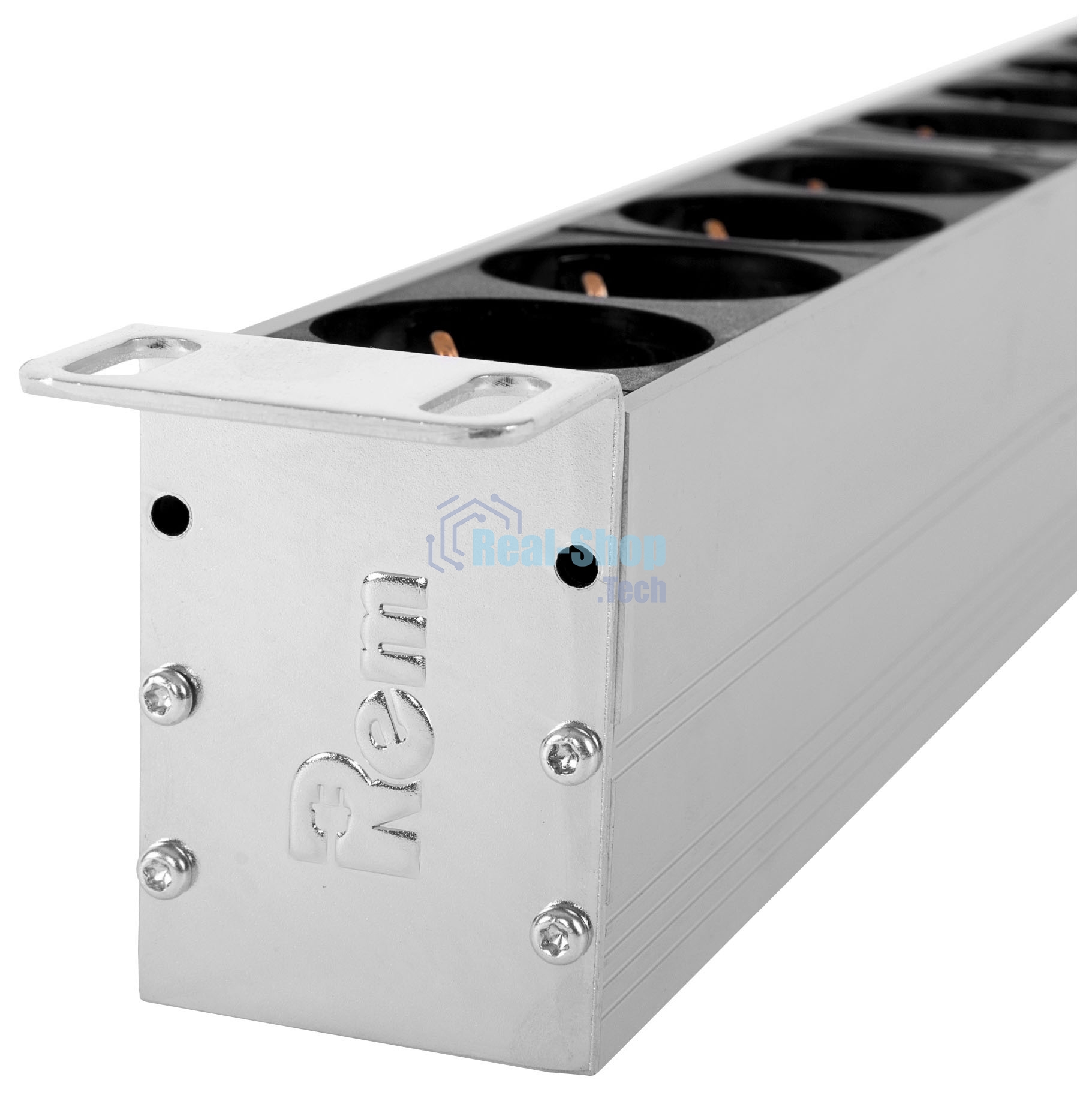 Блок распределения питания Rem R-32-10S-8C13-10C19-A-AM-1420 верт.размещ. 10xSchuko 10xC19 8xC13 базовые 32A клеммная колодка