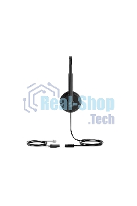 Гарнитура проводная YEALINK YHS34 Lite Dual Дуо, Проводная, HD звук, QD, RJ9, шт