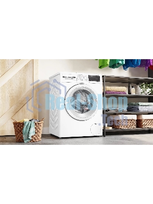 Стирально-сушильная машина Bosch WNA144VLSN белый, загр.фронтальная, макс.: 9 кг, 1400 об/мин, класс: Е