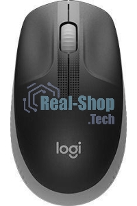 Мышь беспроводная Logitech M190 серый, 1000 dpi, радиоканал, USB, кнопки - 3