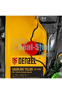 Мотоблок Denzel DPT-170S, 7 л.с., ремен.сцеп, фрез 3х4, ШОМ, передачи 2В/1Н
