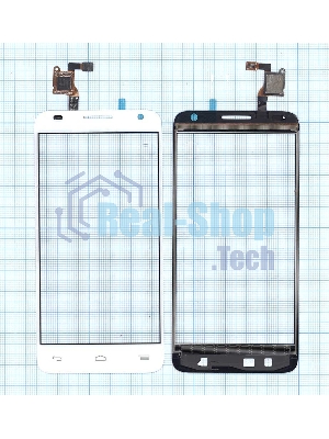 Сенсорное стекло (тачскрин) для Alcatel Idol 2 mini S 6036Y белое