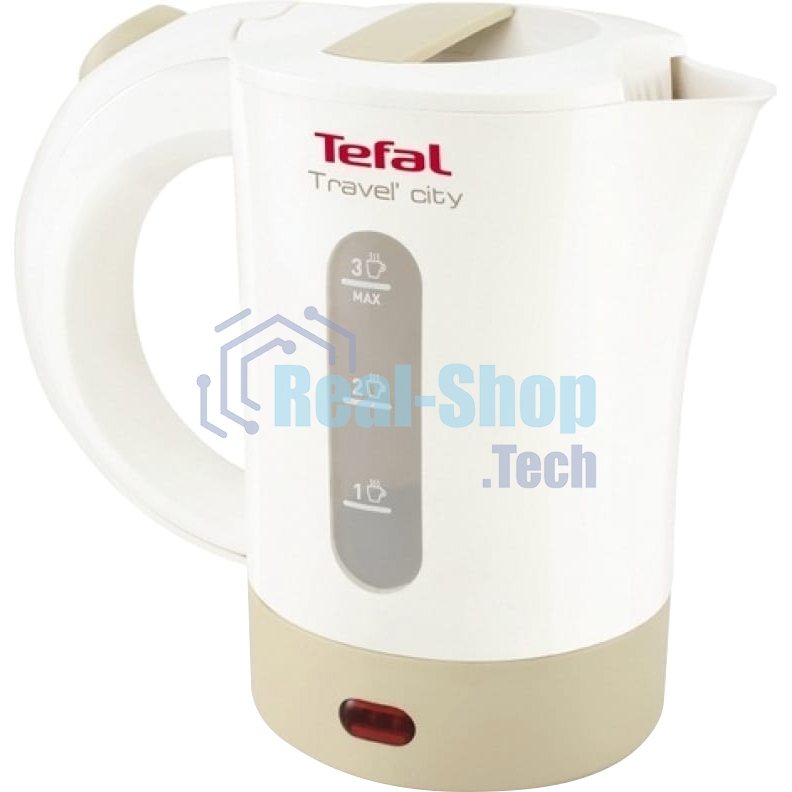 Чайник электрический Tefal KO120130 0.5л. 650Вт белый/бежевый(корпус: пластик)