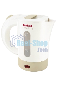 Чайник электрический Tefal KO120130 0.5л. 650Вт белый/бежевый(корпус: пластик)