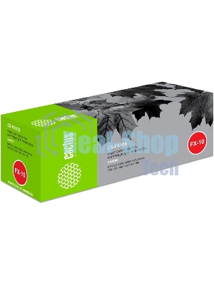 Картридж лазерный Cactus CS-FX10S черный (2000 стр.) для Canon MF4000/4100/4200/4600/FAX-L95/100/120