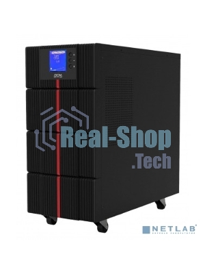 Источник бесперебойного питания Powercom MACAN, On-Line, 6000VA/6000W, Tower, IEC, LCD, Serial+USB, SmartSlot, подкл. доп. батарей