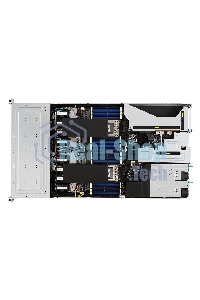 Серверная платформа ASUS RS720-E11-RS12U, 2U, 2 x LGA4677, 32 DIMM DDR5, 12=8 x NVMe/SAS*/SATA + 4 NVMe/SATA hs, 2 x M.2 slot, 2 x 10Gbe (X710) RJ45 port,Up to 8 slots PCIe 5.0, 1 x OCP 3.0, 1+1 1600W