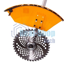 Триммер бензиновый Denzel DGT-430, 43см3, 2,5 л.с., неразъемная штанга, состоит из 2 частей