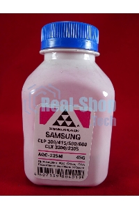 Тонер Samsung CLP 300/315/320/325/360/415/500/510/600/610/660/CLX3300/3305 Magenta, (фл.45г.) AQC фас. Россия