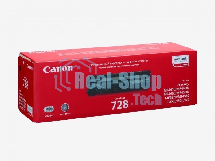 Картридж лазерный Canon 728 черный (2100 стр.) для Canon MF4410/4430/4450/4550/4570/4580