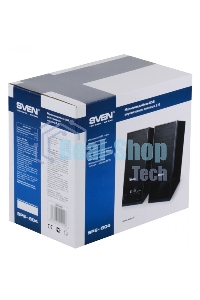 Акустическая система Sven SPS-604 2.0 черный 4Вт