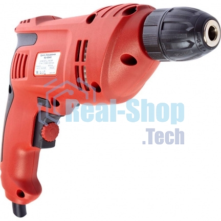 Дрель RedVerg RD-D540. 540 Вт,0-2900 об/мин,БЗП-10мм