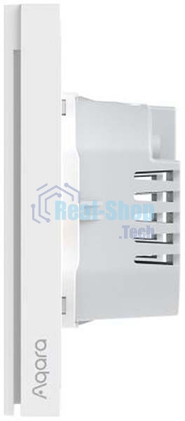 Выключатель умный Aqara Smart wall switch H1 (with neutral, double rocker) WS-EUK04
