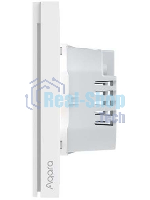 Выключатель умный Aqara Smart wall switch H1 (with neutral, double rocker) WS-EUK04