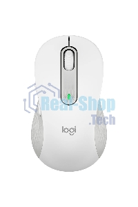 Мышь беспроводная Logitech Signature M650 L белый, 4000 dpi, радиоканал, Bluetooth, USB, кнопки - 5