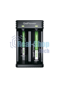 З/У для аккумуляторов GoPower LiCharger 4 Ni-MH/Ni-Cd/Li-ion/IMR 2 слота (1/100)