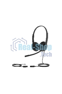 Гарнитура проводная YEALINK YHS34 Lite Dual Дуо, Проводная, HD звук, QD, RJ9, шт