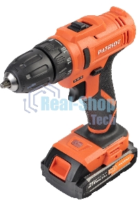 Дрель-шуруповерт аккумуляторная Patriot BR 189UES, Аккумуляторная, 21В, 2 АКБ, Кейс